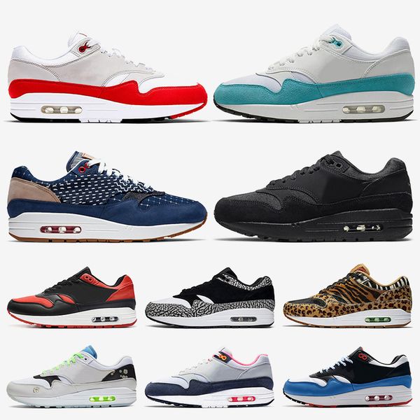 

2020 new1 women mens running shoes air max airmax og anniversary evergreen aura denham triple black trainers sneakers