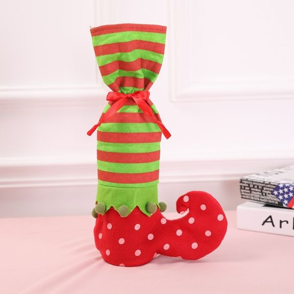 

bpeo3 christmas decorations bagjewelry bagpolka dot elf socks elf candy bag gift gift bag christmas hbwh5