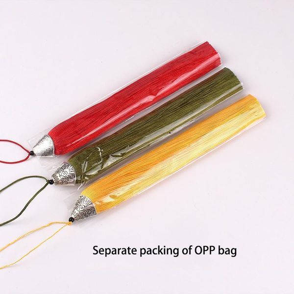 

2pcs pack 18cm fish mouth cap silk tassel fringe brush curtains diy crafts gift tassel finding pendants jewelry making accessori h jllbzu