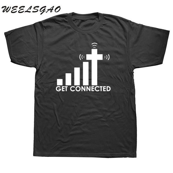 

sport get connected to jesus t shirt design fashion creative pattern cool casual novelty funny