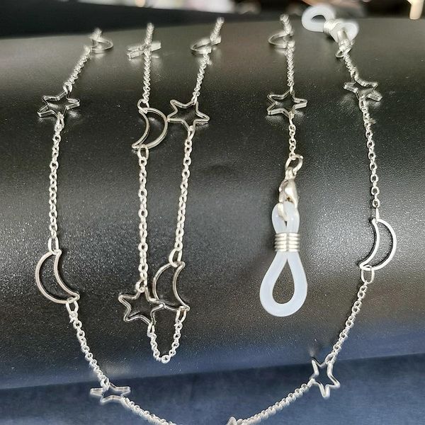 

2020 chic fashion simple stars and moon handmade charm sunglasses chain holder glasses accessories 2020 chic h bbyeju