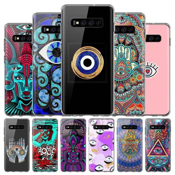 

fashion evil eye phone case for samsung galaxy s20 fe s10e s10 lite s9 s8 plus s7 edge note 20 ultra 5g back cover coque shell