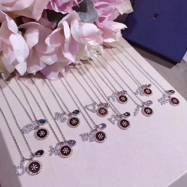

smei pure 925 sterling silver zircon 12 constellation collar necklace crystal pisces taurus gemini scorpion leo birthday jewelry q0531