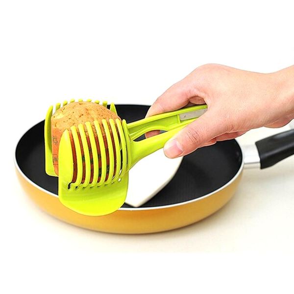 

plastic potato slicer tomato cutter tool shreadders fruit lemon cutting holder slice assistant cooking tools kitchen accessories wmtklw