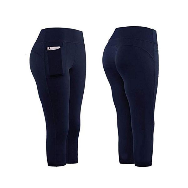 

women's leggings stretchy high waist back legging butt lift pants hip push up workout stretch capris deporte mujer j20, Black