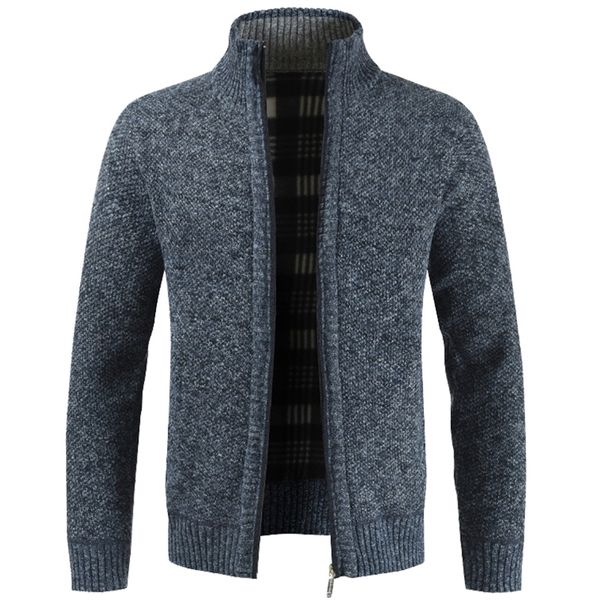 

new men's winter thick business casual sweater coats cardigan men slim fit knitwear outwear warm autumn sweater jumper men -3xl 201105, White;black