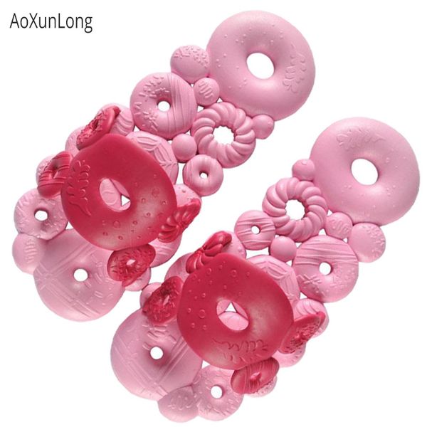 

women summer bathroom slippers fashion donuts bathroom quick-drying household slippers women non-slip beach slides eu 36-41, Black