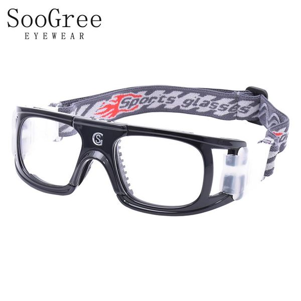 

soogree sports goggles, training glasses for basketball soccer football protective eyewear goggles anti fog lens for men youth, Black