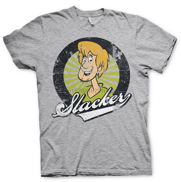 

officially licensed scooby doo- shaggy the slacker mens t-shirt s-xxl sizes sport hooded sweatshirt hoodie