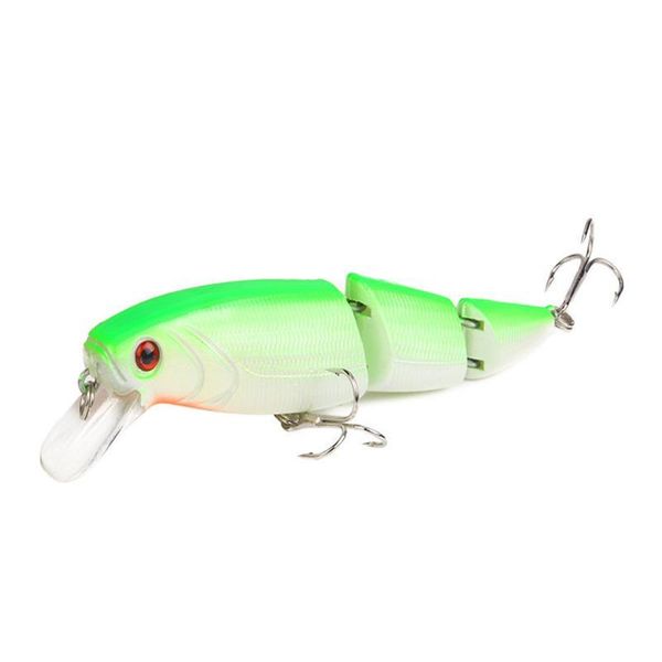 

1pcs multi-section fishing lure 11.5cm/15g minnow plastic artificial fishing wobbler hard baits tools for bass carp fis jllwck