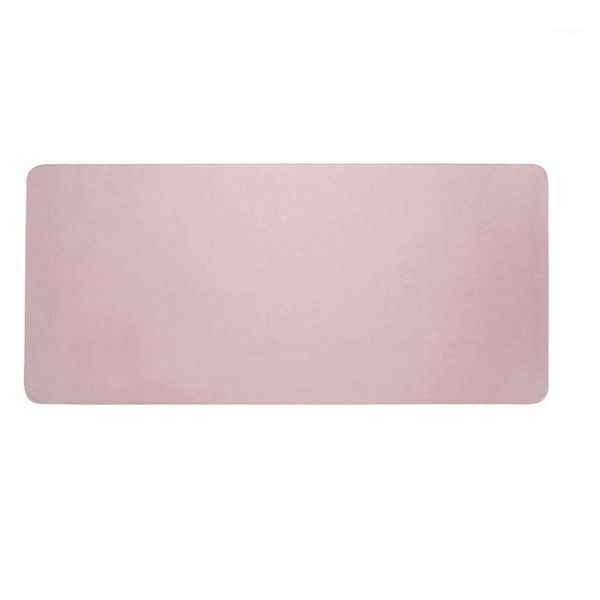 

mouse pads & wrist rests durable office desk pad anti-slip pu leather for computers dual use writing mat home 80*40cm em881
