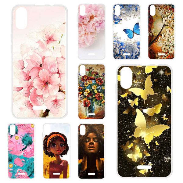 

qatpu soft cover of wiko y60, silicone protective cover of wiko y60 and 60 mobile phon, 5.45 inch shell, diy back coverlk