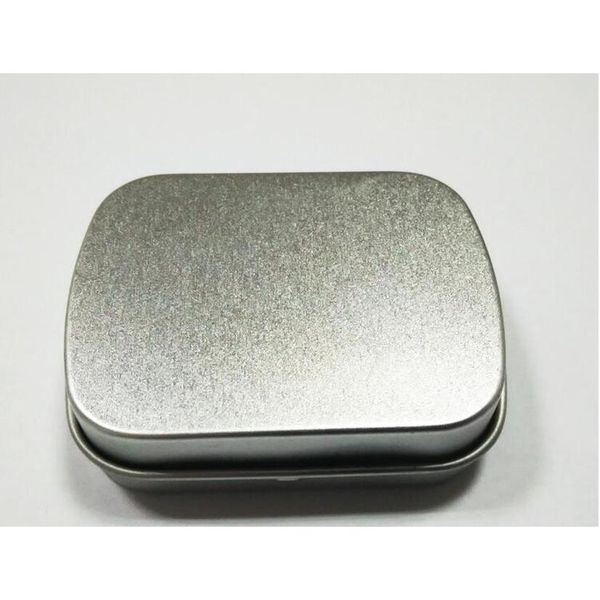 

58x45x15mm mini tin box gift box/mint metal box white rectangle wmtfto new_dhbest
