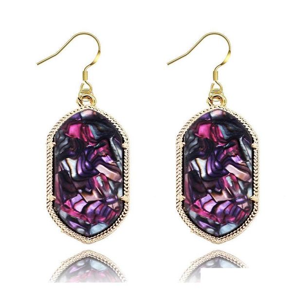 

gold plating druzy necklace bright earrings scott silver gold plated geometry stone resin necklaces christmas gift v5uwl