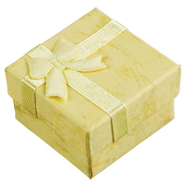 

24 pcs ring earring jewelry display gift box bowknot square case, Pink;blue