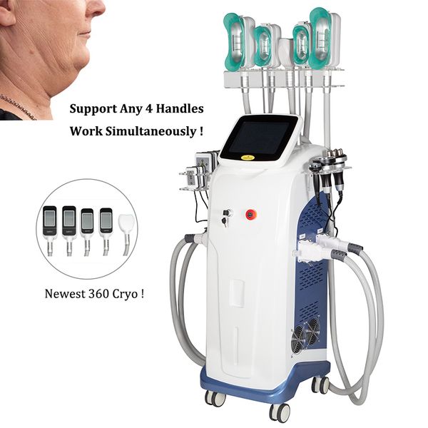 

9 in 1 cryolipolysis fat ing machine 5 handles body slimming criolipolisis anti cellulite treatment cryolipolyse zeltiq cryo equipment