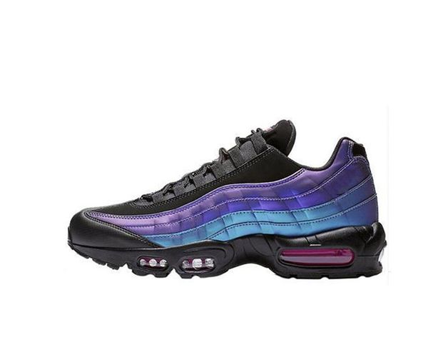 

95 lux silver white gs original shoes for men outdoor sports jogging comfortable sneaker a25806, Black