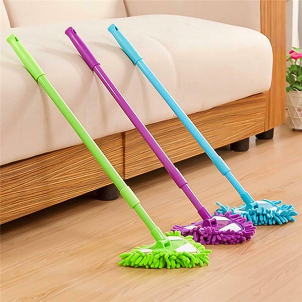 

mini mop mini flat lazy mop wall household cleaning brush chenille mop scrubbing dust brush household cleaning tool