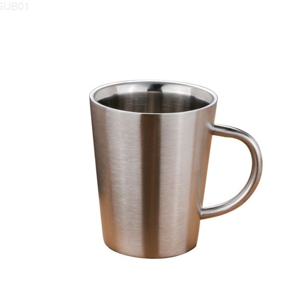 

350 ml stainless steel coffee mugs double wall 304 high temperature resistance milk tea water cups