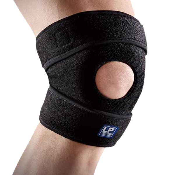 

elbow & knee pads lp 788/788km kneepad adjustable breathable hiking basketball sports single patella-protective, Black;gray