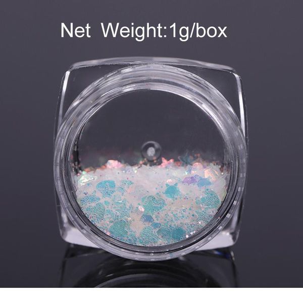

colorful nail sequins ab color shining nail glitter powder paillette sparkly flakes nail art decoration diy de jllfge, Silver;gold