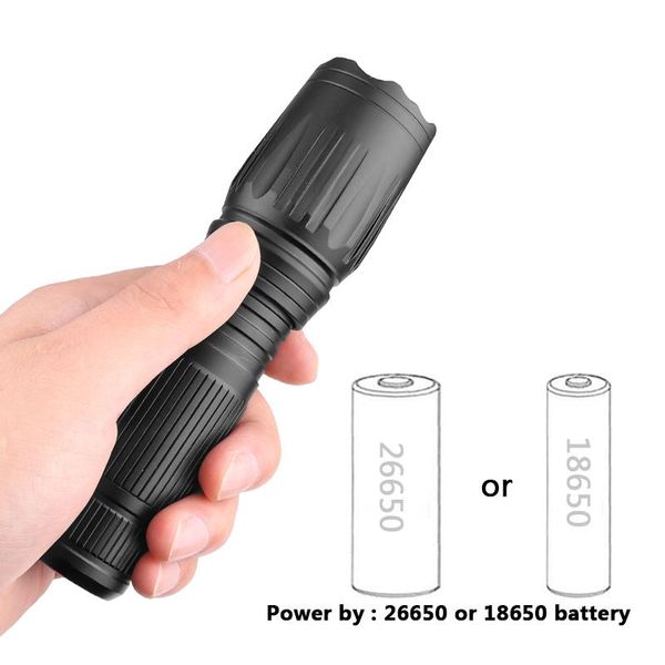 

xhp50.2 4 core led tactiacl flashlight ultra bright waterproof torch zoomable 5 modes 18650 26650 battery lantern bbyyth