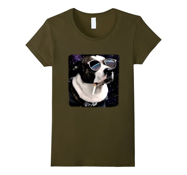 

new fashion t-shirt cool dog with sunglasses and cigarette casual tee shirt sport hooded sweatshirt hoodie