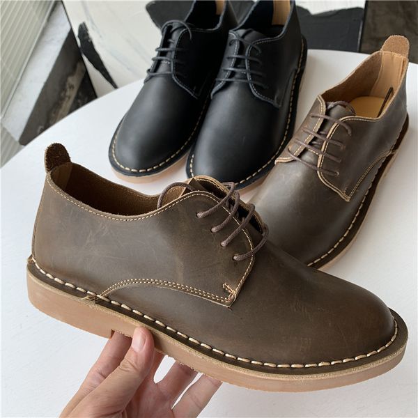 

the trend of men's hand-made casual shoes in autumn