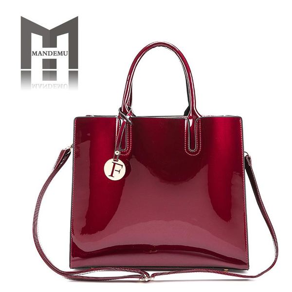 

luxury women patent leather handbags lady shoulder crossbody bag female large capacity messenger bags sac a main casual totes