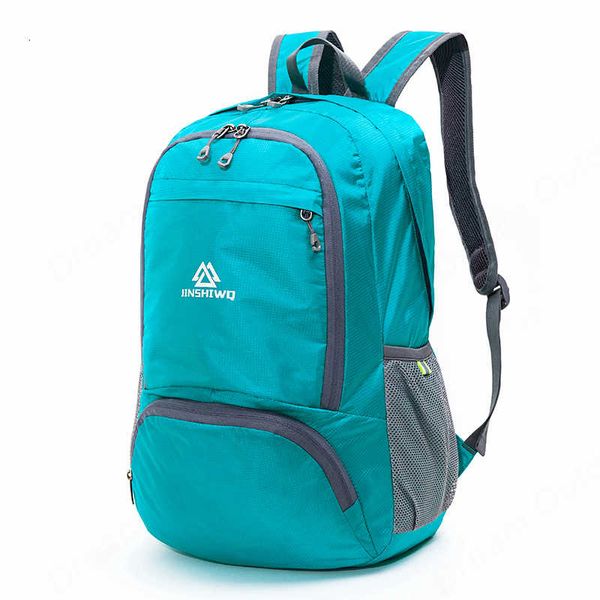 

lightweight foldable waterproof nylon women men skin pack backpack 20l travel outdoor sports camping hiking bag rucksack