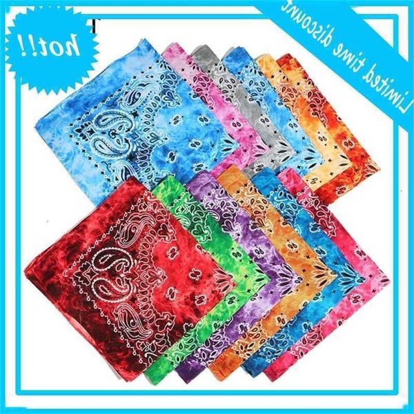 

12-piece cats bandana quadruple hip-hop headband flower printed shawl necklace hair band for women girls
