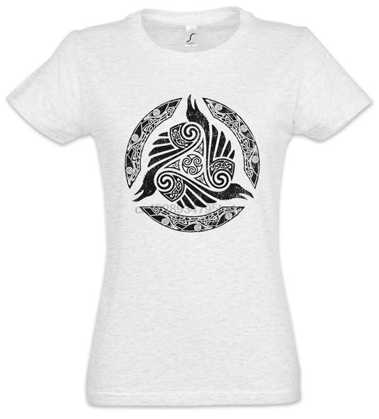 

viking raven circle girlie hoodie designers t shirts sweatshirt