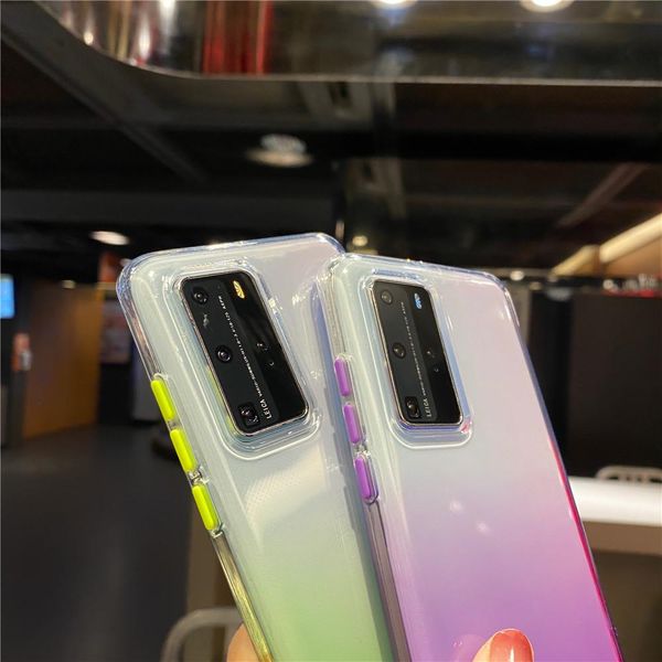 

радужный градиентный цвет case для xiaomi redmi 7a 8a примечание 9 6 7 8 pro крышка на xiaomi cc9e 9t pro sqcqws case2010