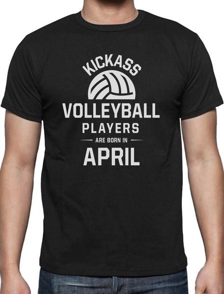 

fashion summer style volleyballs players are born in april birthday gift for volleyballs fans sport hooded sweatshirt hoodie men t shirt
