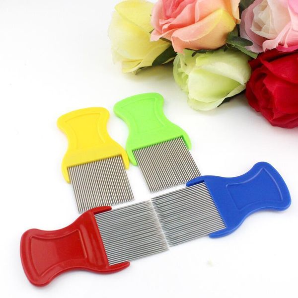 

lice steel head hair dog safe comb pet 300pcs flea eggs dirt grooming remover stainless cat dust brushes brushs tooth nit hsgqv