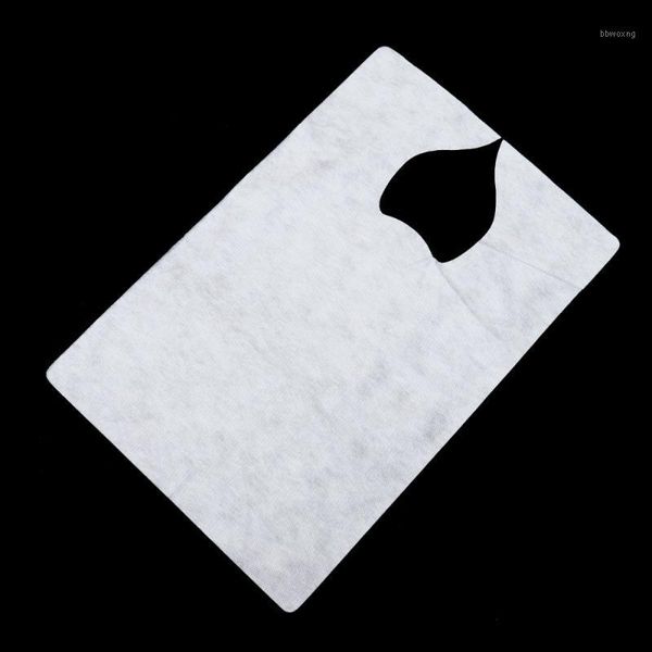 

20pcs disposable nonwovens apron sleeveless household disposable apron for kitchen home cooker 60x40cm (white)1