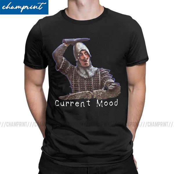 

novelty french taunter current mood for monty python and the holy grail arthur black knight party hooded sweatshirt hoodie men t shirt