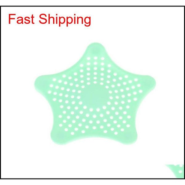 

2020 star shape sink drains tpr rubber bathroom drain filter hair catcher bath ser plug sink st qyllcp new_dhbest