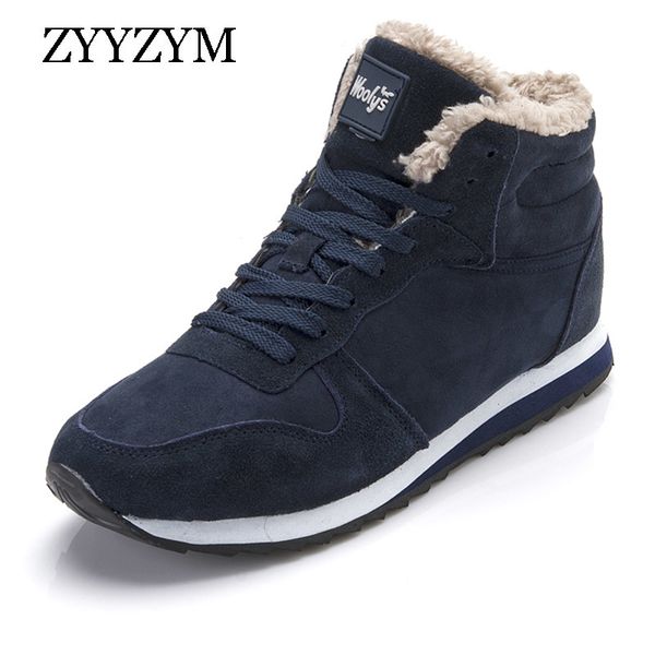 

zyyzym women boots winter snow boot plush keep arm light fashion sneakers boots shoes woman mujer botas large size 201020, Black