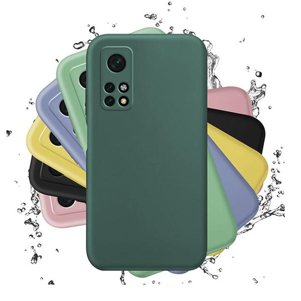 

soft liquid sile case for xiaomi mi 10t pro mi 10t lite case shockproof tpu phone case for xiaomi m jllung