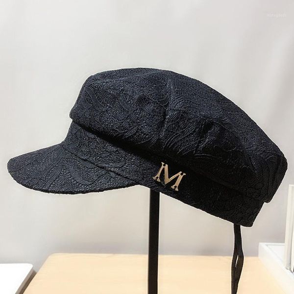 

hat women's beret japanese navy hat outdoor shade octagonal1, Blue;gray