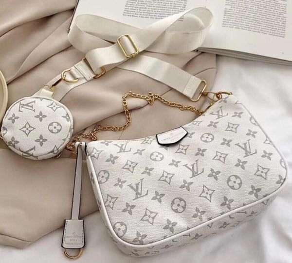 

new favorite multi pochette accessories handbag purse genuine leather l flower shoulder crossbody bag ladies purses, Black;red