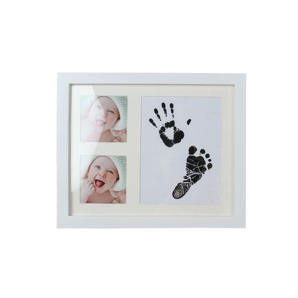

diy imprint handprint footprint p picture newborn baby commemorative p frame love children gifts