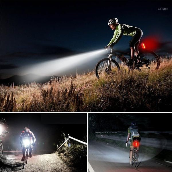 

bike lights waterproof bicycle front back light tail road mtb mountain rear lamp cycling lantern luz bicicleta1