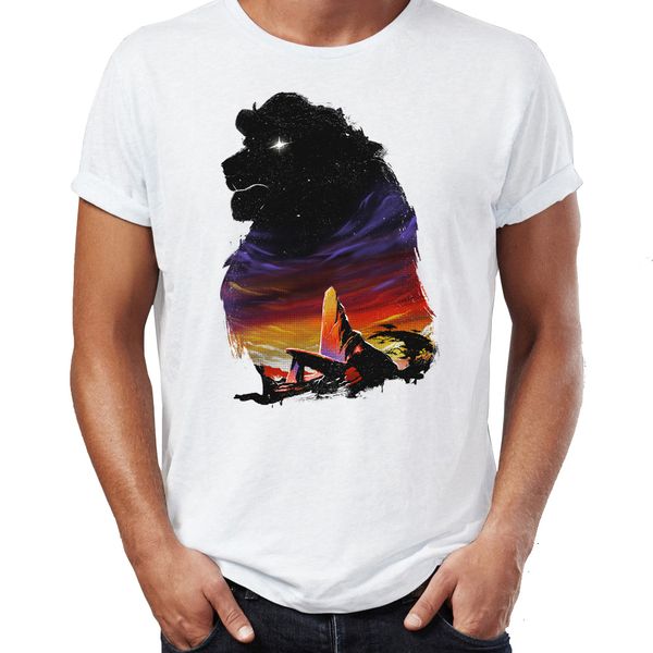 

men's t shirt lion song pride rock mufasa a king is born awesome artwork printed tee sport hooded sweatshirt hoodie