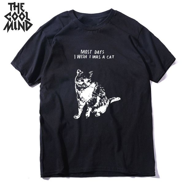 

short sleeve o-neck cool cat print men t shirt casual loose cat men tshirt o-neck t-shirt mens tee shirts sport hooded sweatshirt hoodie