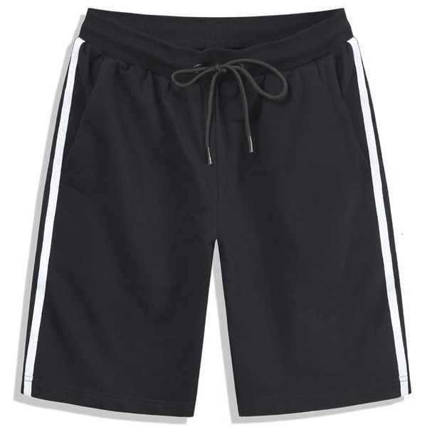 

cotton shorts men's summer korean loose casual large underpants 5-point beach running sports pants, White;black