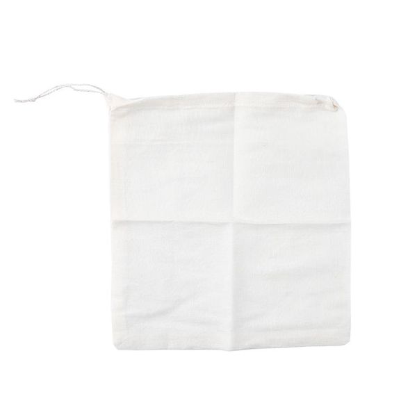 

3pcs multifunctional linen cotton strainer reusable chinese medicine filter bag soup tea bags fine mesh strainer kitch bbyghs