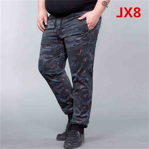 

men's camouflage sweats pants men joggers tracksuit bottoms army military camo print casual cotton sweatpants trousers male, Black