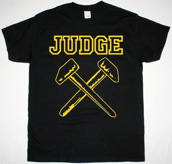 

judge hammers black tee t shirt hardcore nyc punk crossover thrash t-shirt new funny sport hooded sweatshirt hoodie